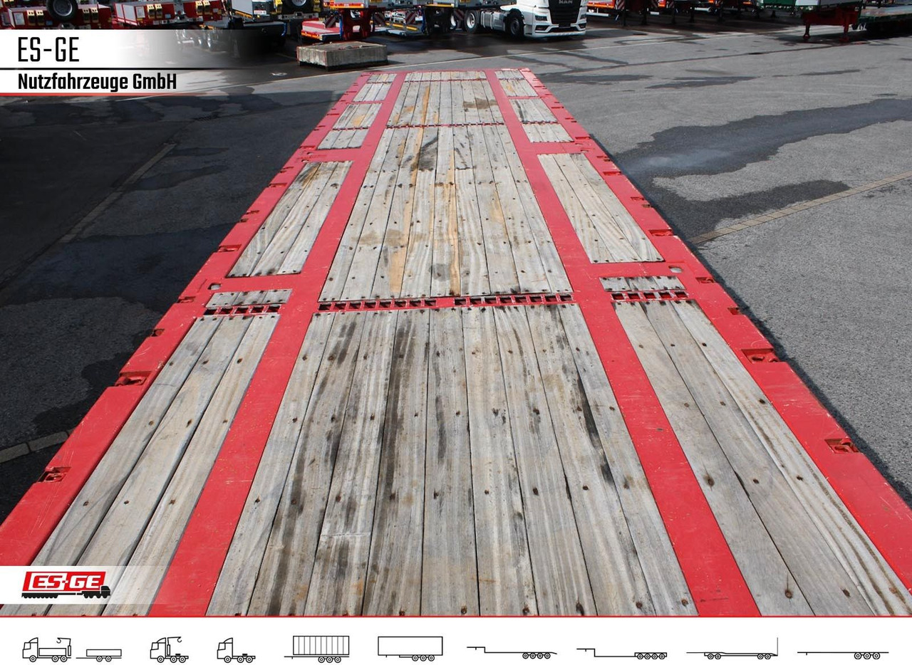 ES-GE 3-Achs Sattelanhänger - Rungen + CV - Pritschenauflieger/ Plattformauflieger: das Bild 5 ES-GE 3-Achs Sattelanhänger - Rungen + CV - Pritschenauflieger/ Plattformauflieger: das Bild 5