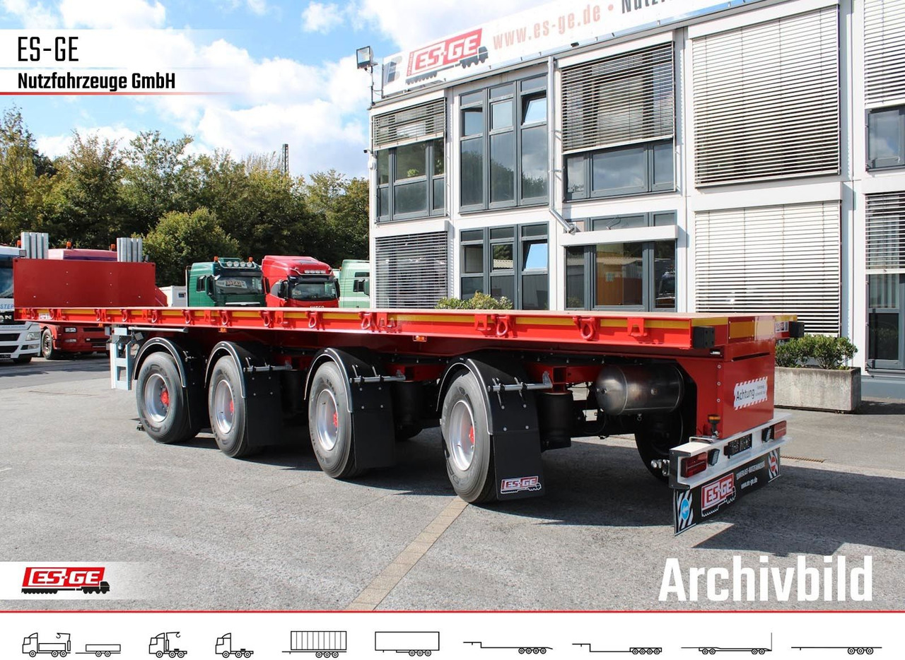 ES-GE 4-Achs-Ballastauflieger - Pritschenauflieger/ Plattformauflieger: das Bild 1 ES-GE 4-Achs-Ballastauflieger - Pritschenauflieger/ Plattformauflieger: das Bild 1