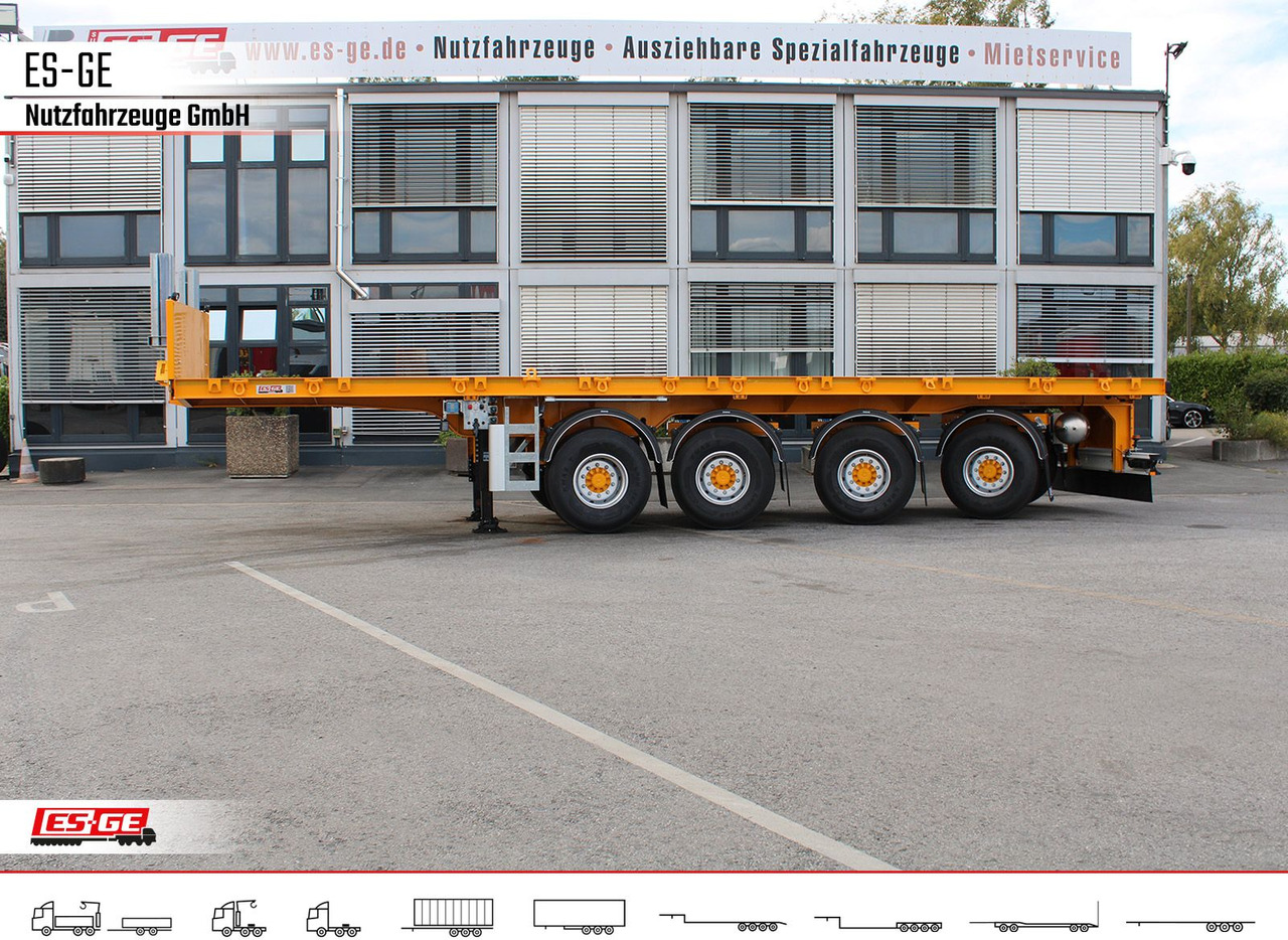 ES-GE 4-Achs-Ballastauflieger - Pritschenauflieger/ Plattformauflieger: das Bild 5 ES-GE 4-Achs-Ballastauflieger - Pritschenauflieger/ Plattformauflieger: das Bild 5