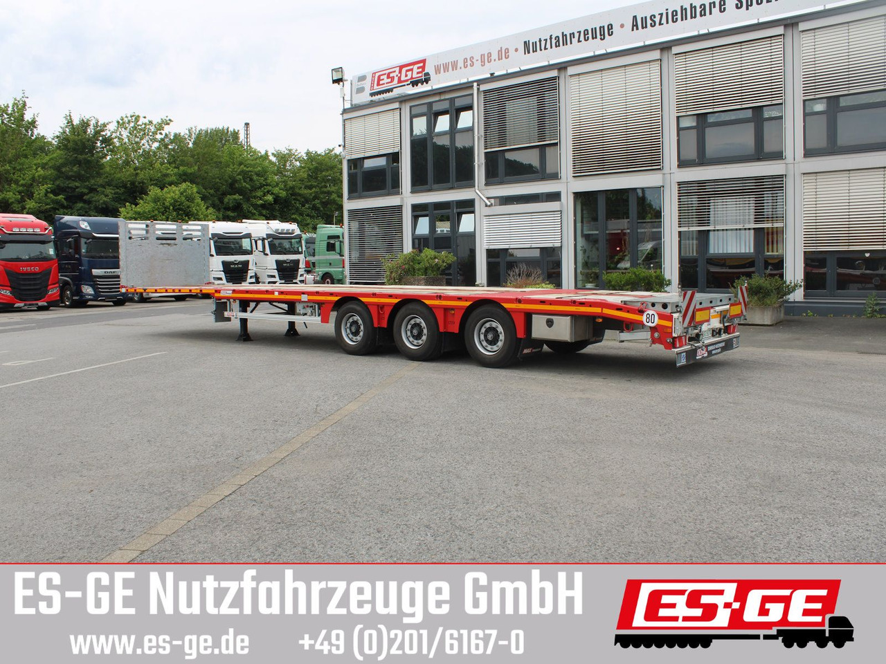 Faymonville MAX Trailer MAX200 Sattelanhänger Megatrailer - Pritschenauflieger/ Plattformauflieger: das Bild 1 Faymonville MAX Trailer MAX200 Sattelanhänger Megatrailer - Pritschenauflieger/ Plattformauflieger: das Bild 1