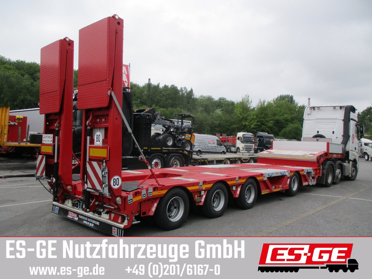 Faymonville Multimax Satteltieflader (1+3) - hydr. gelenkt - Tieflader Auflieger: das Bild 1 Faymonville Multimax Satteltieflader (1+3) - hydr. gelenkt - Tieflader Auflieger: das Bild 1