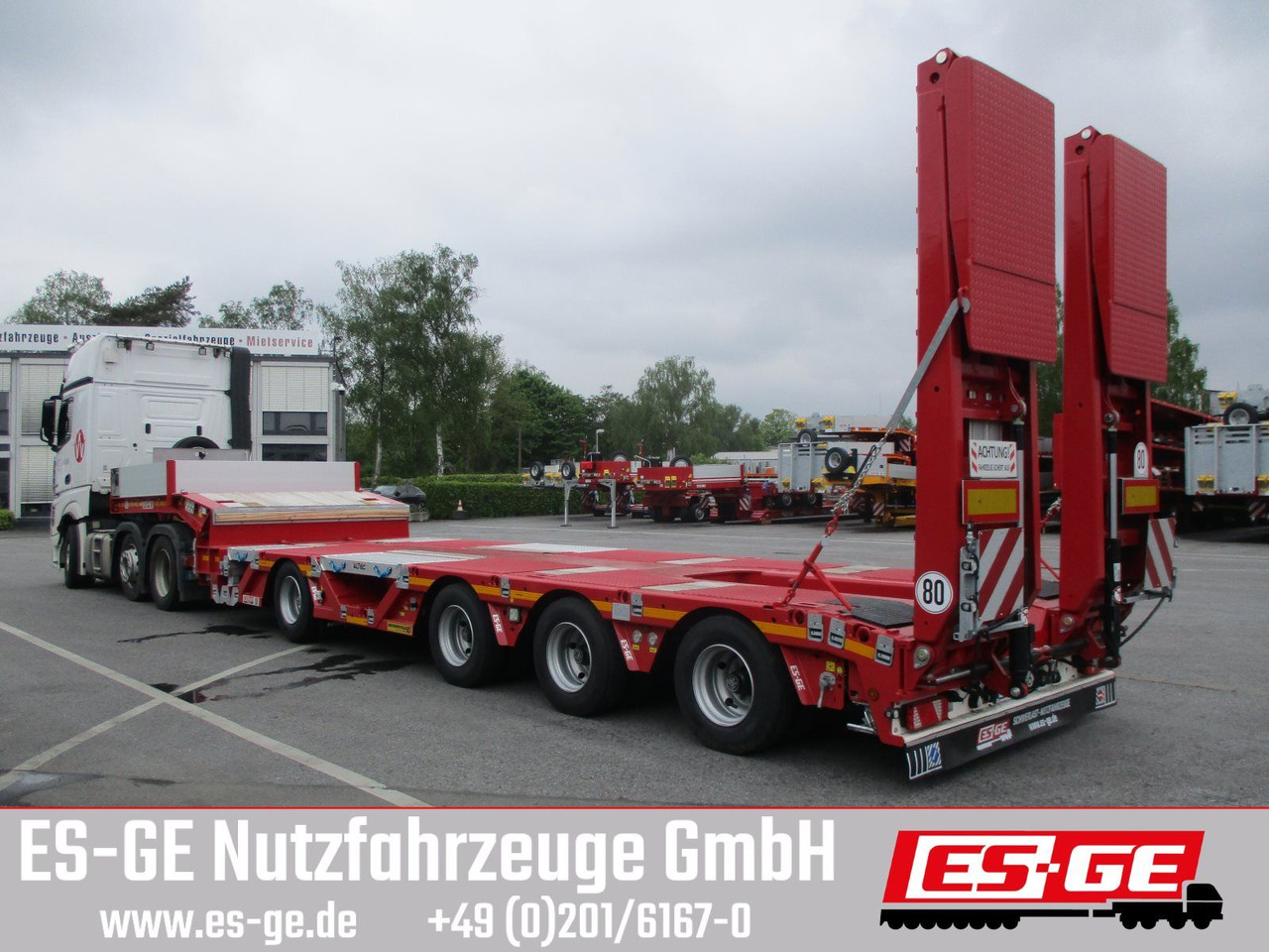 Faymonville Multimax Satteltieflader (1+3) - hydr. gelenkt - Tieflader Auflieger: das Bild 2 Faymonville Multimax Satteltieflader (1+3) - hydr. gelenkt - Tieflader Auflieger: das Bild 2