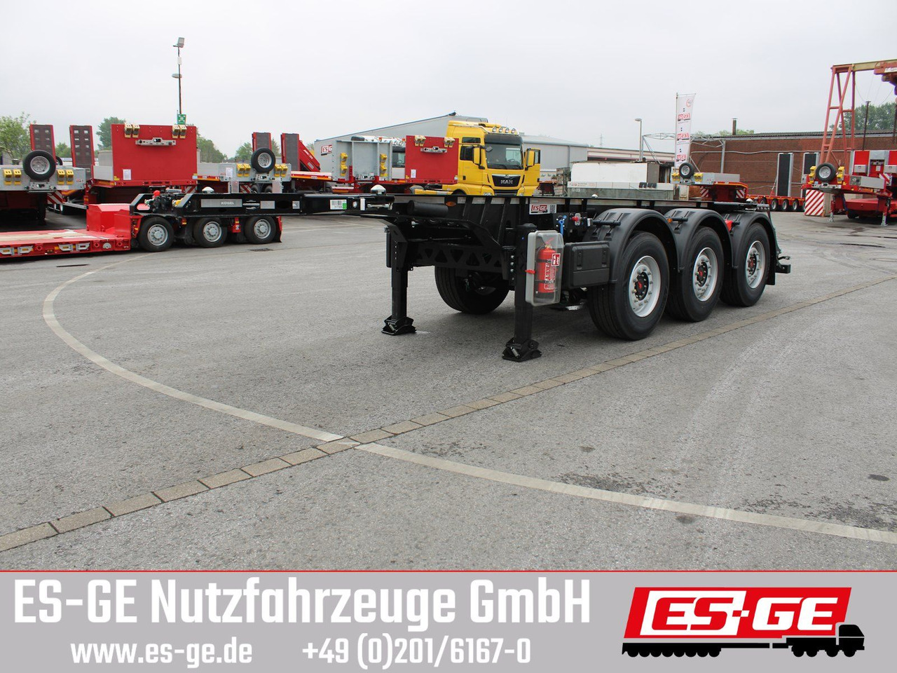 Kögel PORT 20 TANKPLEX Containerchassis - Container/ Wechselfahrgestell Auflieger: das Bild 2 Kögel PORT 20 TANKPLEX Containerchassis - Container/ Wechselfahrgestell Auflieger: das Bild 2