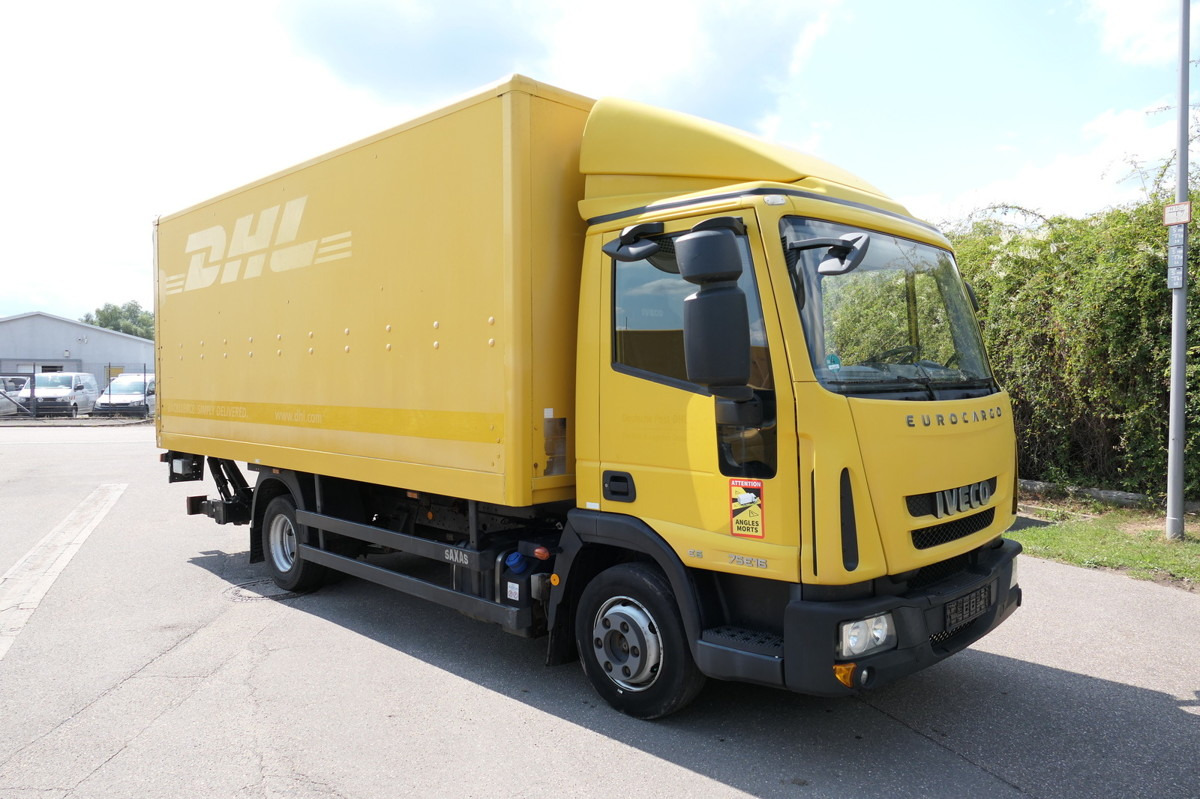IVECO EuroCargo ML 75 E 16 P LBW LUFT AUTOMATIK COC EU - Koffer Transporter: das Bild 1 IVECO EuroCargo ML 75 E 16 P LBW LUFT AUTOMATIK COC EU - Koffer Transporter: das Bild 1