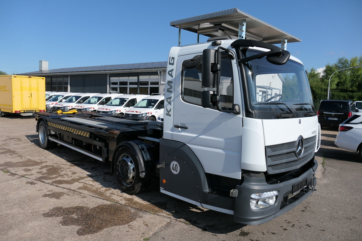 MERCEDES-BENZ Kamag Wiesel WBH 25 Wiesel Umsetzfahrzeug - Containerwagen/ Wechselfahrgestell LKW: das Bild 3 MERCEDES-BENZ Kamag Wiesel WBH 25 Wiesel Umsetzfahrzeug - Containerwagen/ Wechselfahrgestell LKW: das Bild 3