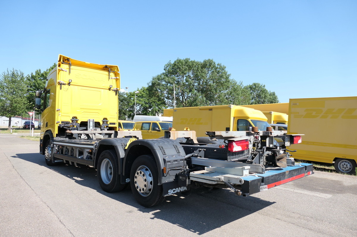 SCANIA R410 6X2 NG LBW KLIMA AHK - Containerwagen/ Wechselfahrgestell LKW: das Bild 1 SCANIA R410 6X2 NG LBW KLIMA AHK - Containerwagen/ Wechselfahrgestell LKW: das Bild 1