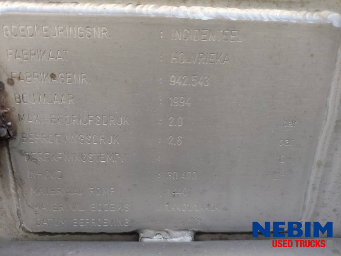 Burg BP0 12 27 Z - 30.400Ltr - Tankauflieger: das Bild 3 Burg BP0 12 27 Z - 30.400Ltr - Tankauflieger: das Bild 3