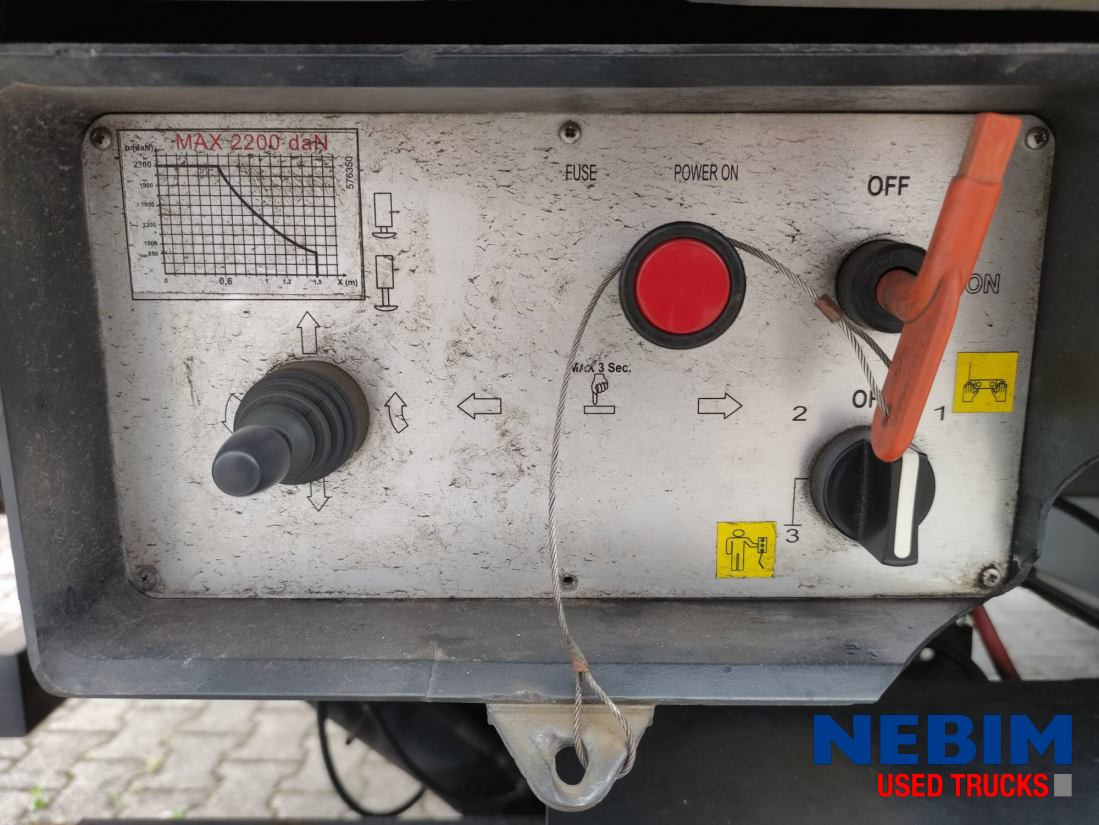Koffer LKW DAF LF 230 4x2 19.000Kg - 2200Kg Taillift: das Bild 10