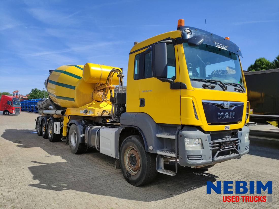Fahrmischer MOL Swing/Stetter 12m3 - MAN TGS440 4x2 HUB Reduction: das Bild 11
