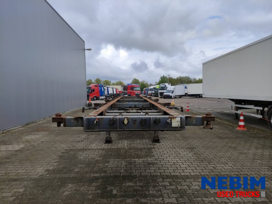 Renders Containerchassis ROC 12.27 CC - 1x40" 1x30" 2x20" - Container/ Wechselfahrgestell Auflieger: das Bild 4 Renders Containerchassis ROC 12.27 CC - 1x40" 1x30" 2x20" - Container/ Wechselfahrgestell Auflieger: das Bild 4