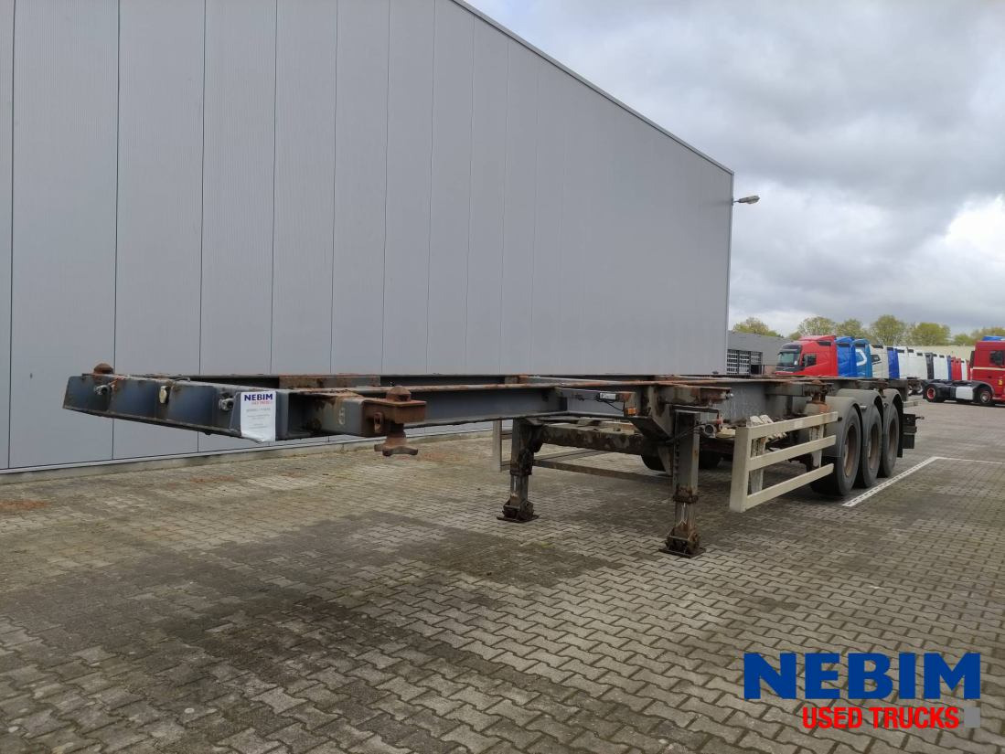 Renders Containerchassis ROC 12.27 CC - 1x40" 1x30" 2x20" - Container/ Wechselfahrgestell Auflieger: das Bild 1 Renders Containerchassis ROC 12.27 CC - 1x40" 1x30" 2x20" - Container/ Wechselfahrgestell Auflieger: das Bild 1