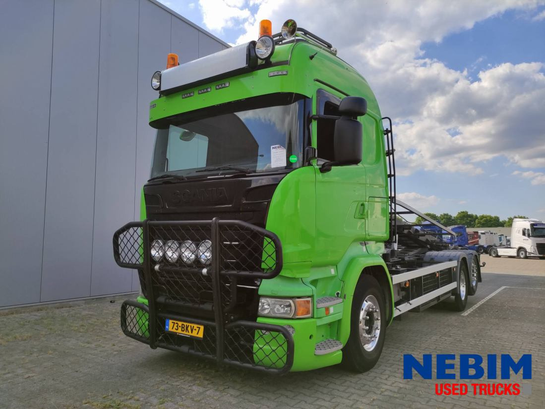 Scania R560 V8 6x2 Retarder - NCH 20 ton cable system - Containerwagen/ Wechselfahrgestell LKW: das Bild 1 Scania R560 V8 6x2 Retarder - NCH 20 ton cable system - Containerwagen/ Wechselfahrgestell LKW: das Bild 1