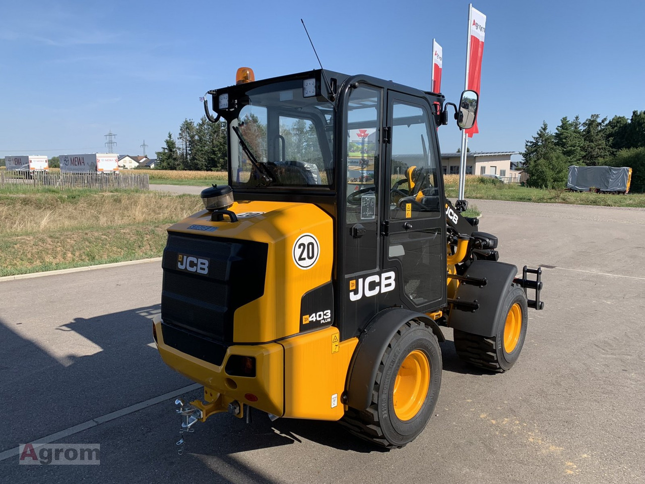 JCB 403 Plus - Hoflader: das Bild 5 JCB 403 Plus - Hoflader: das Bild 5