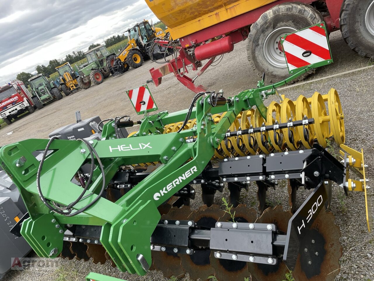 Kerner Helix H300 - Scheibenegge: das Bild 1 Kerner Helix H300 - Scheibenegge: das Bild 1