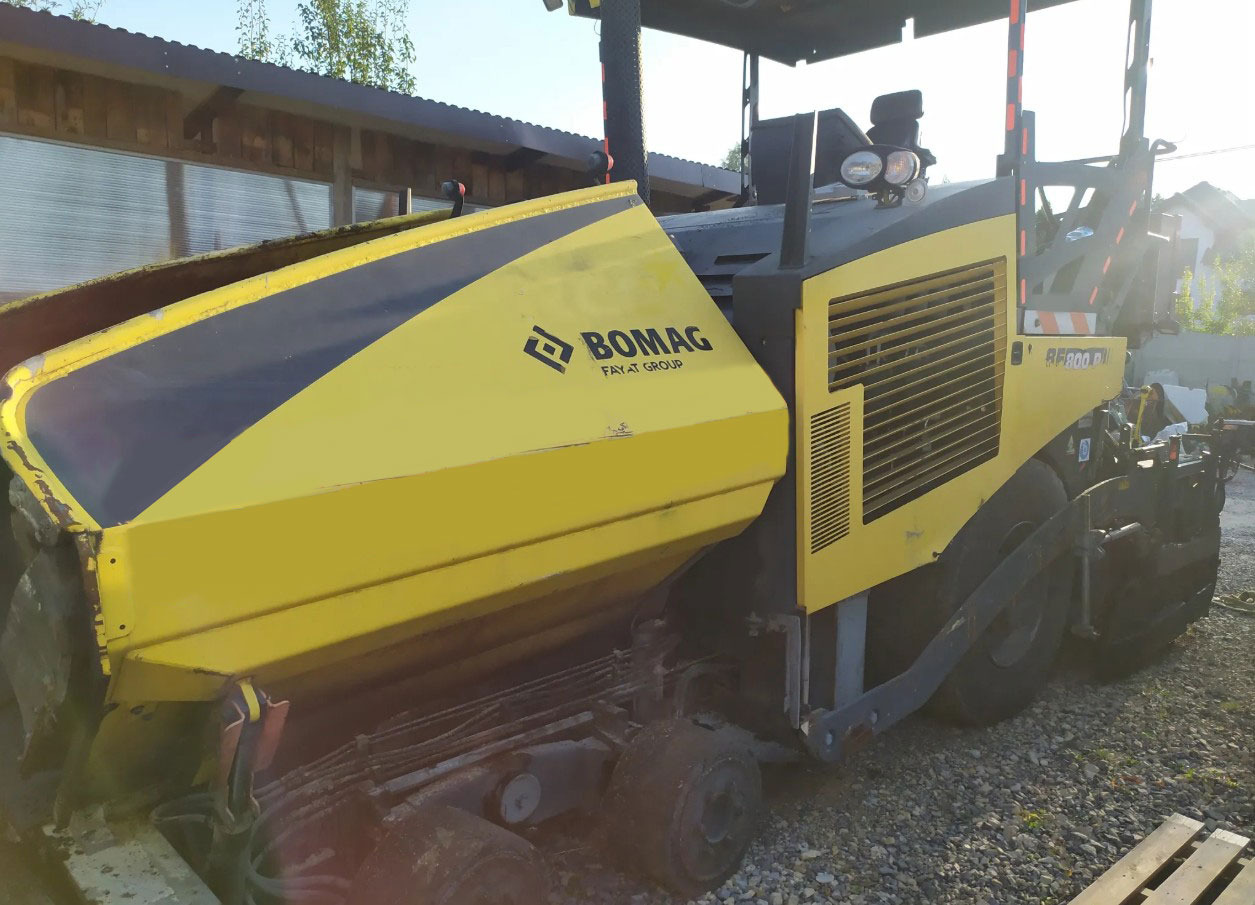 Bomag BF 800 P - Asphaltfertiger/ Straßenfertiger: das Bild 2 Bomag BF 800 P - Asphaltfertiger/ Straßenfertiger: das Bild 2