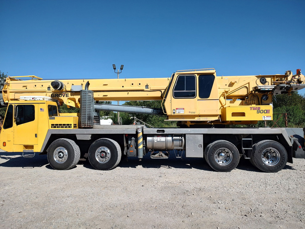 Grove TMS900E - Mobilkran: das Bild 1 Grove TMS900E - Mobilkran: das Bild 1