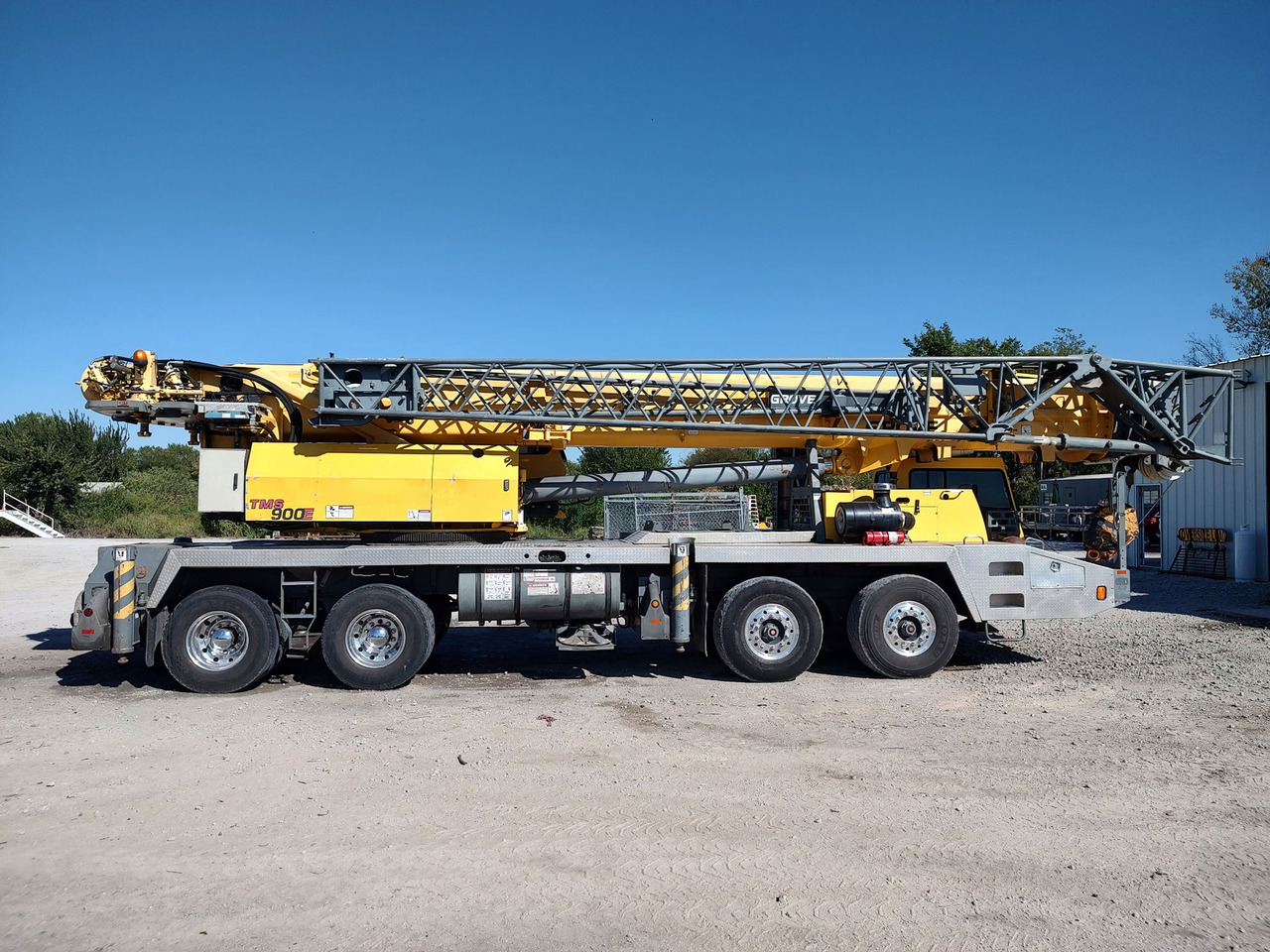 Grove TMS900E - Mobilkran: das Bild 3 Grove TMS900E - Mobilkran: das Bild 3