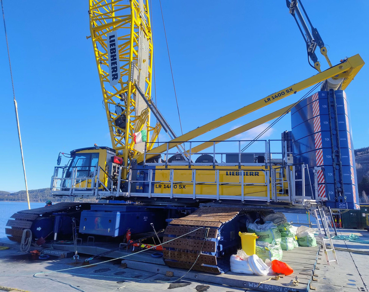 Liebherr LR 1400 SX - Raupenkran: das Bild 1 Liebherr LR 1400 SX - Raupenkran: das Bild 1