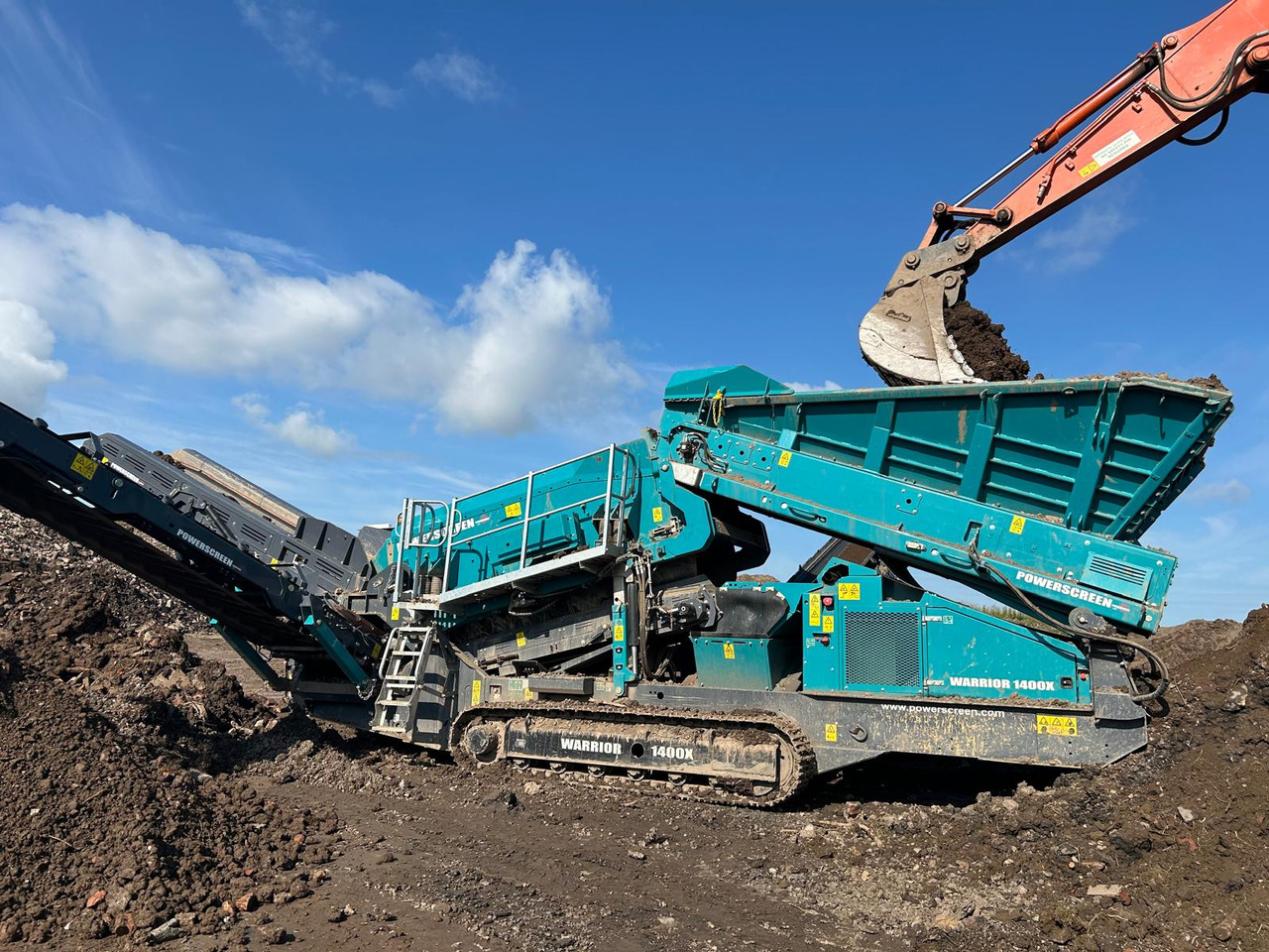 Powerscreen Warrior 1400x - Siebmaschine: das Bild 2 Powerscreen Warrior 1400x - Siebmaschine: das Bild 2