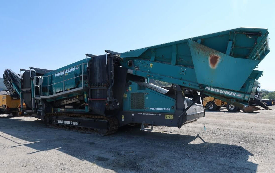Powerscreen Warrior 2100 Triple Shaft - Siebmaschine: das Bild 4 Powerscreen Warrior 2100 Triple Shaft - Siebmaschine: das Bild 4
