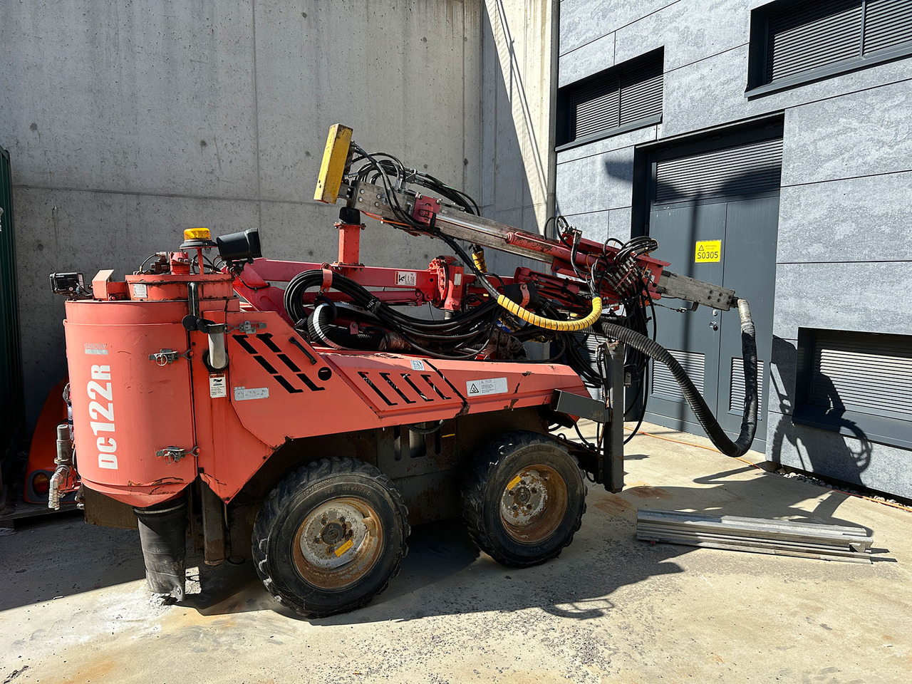 Sandvik DC122R - Bohrgerät: das Bild 1 Sandvik DC122R - Bohrgerät: das Bild 1