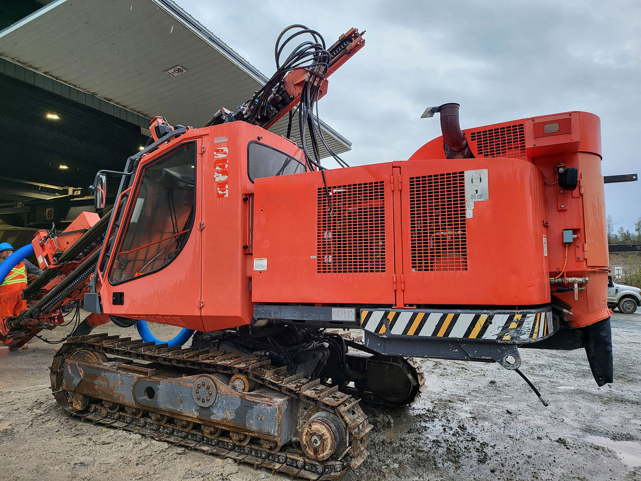 Sandvik DX800 - Bohrgerät: das Bild 1 Sandvik DX800 - Bohrgerät: das Bild 1