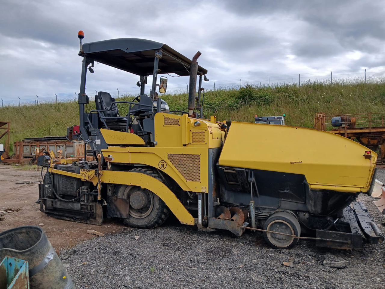 Sumitomo HA60W-8 - Asphaltfertiger/ Straßenfertiger: das Bild 3 Sumitomo HA60W-8 - Asphaltfertiger/ Straßenfertiger: das Bild 3