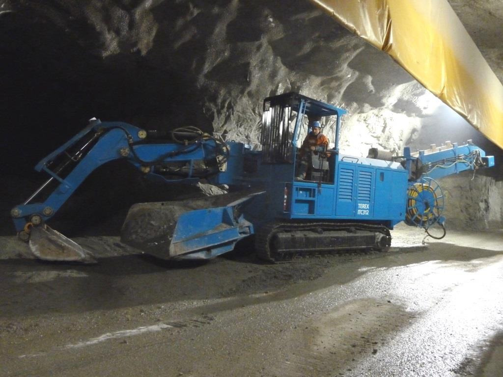 Terex Schaeff ITC 312 - Bergbaumaschine: das Bild 2 Terex Schaeff ITC 312 - Bergbaumaschine: das Bild 2
