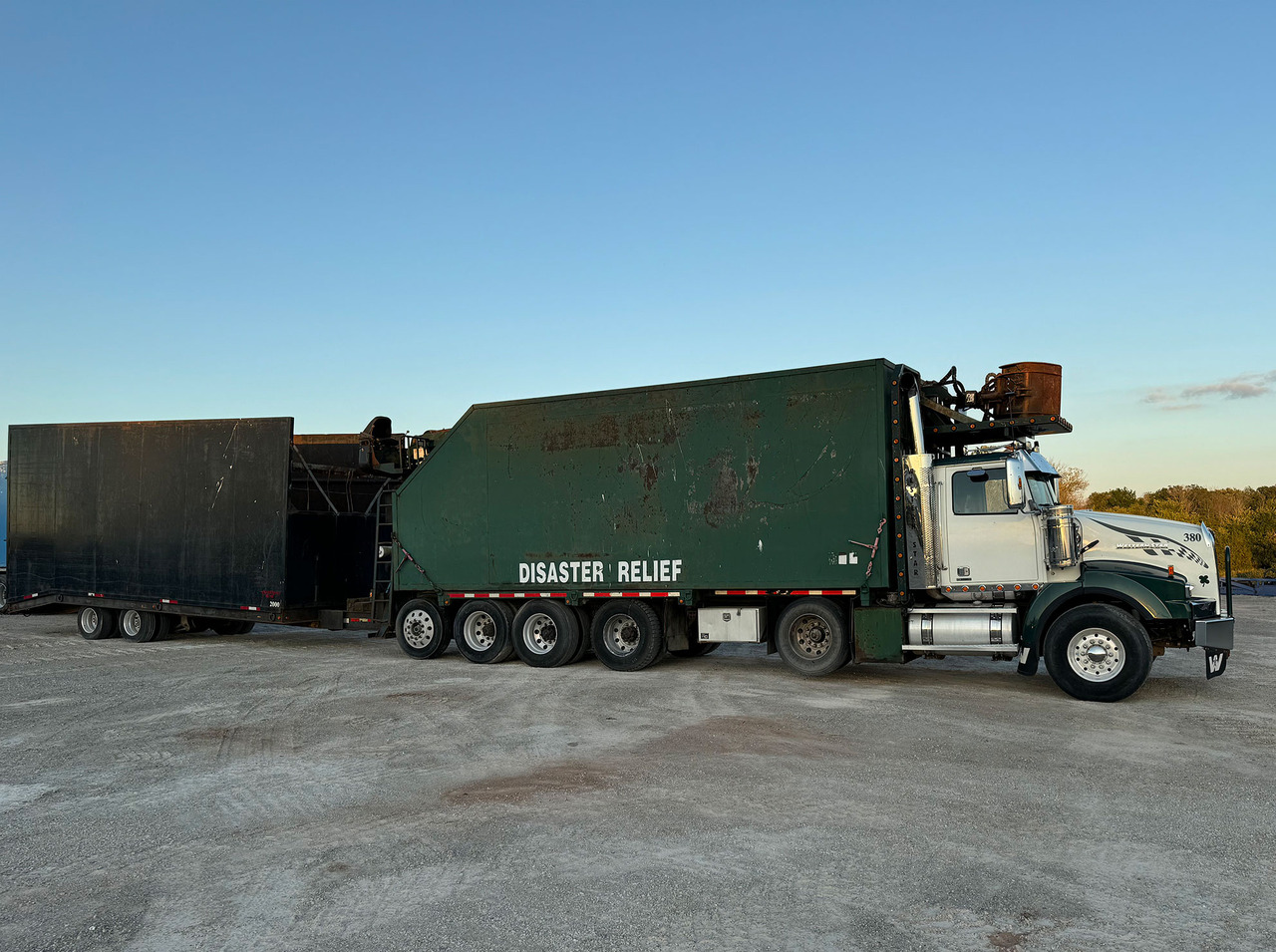 Western Star W4900 SB - Müllwagen: das Bild 2 Western Star W4900 SB - Müllwagen: das Bild 2