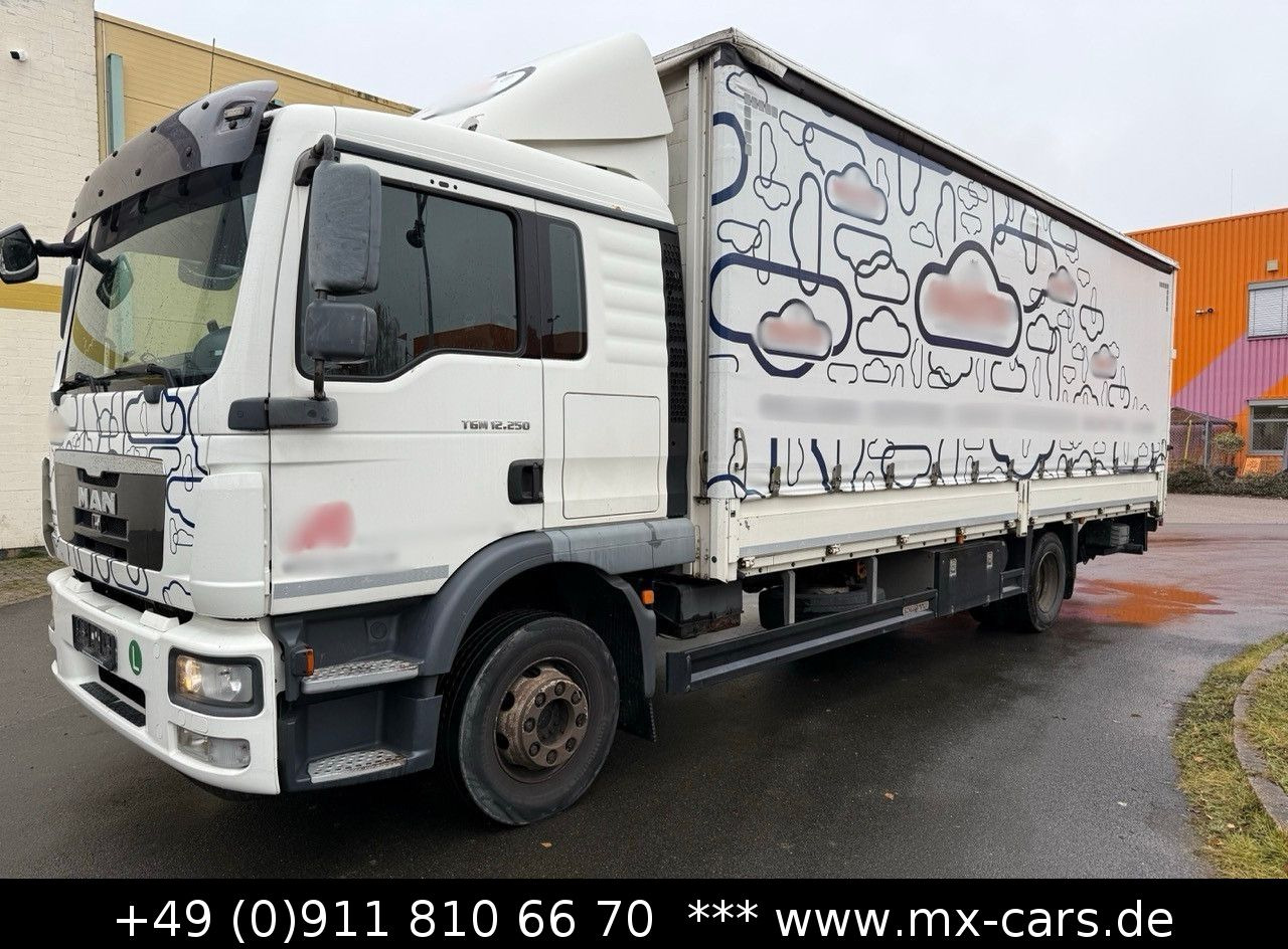MAN TGM 12.250 Pritsche Plane LBW Schlafkabine Autom - Plane LKW: das Bild 1 MAN TGM 12.250 Pritsche Plane LBW Schlafkabine Autom - Plane LKW: das Bild 1
