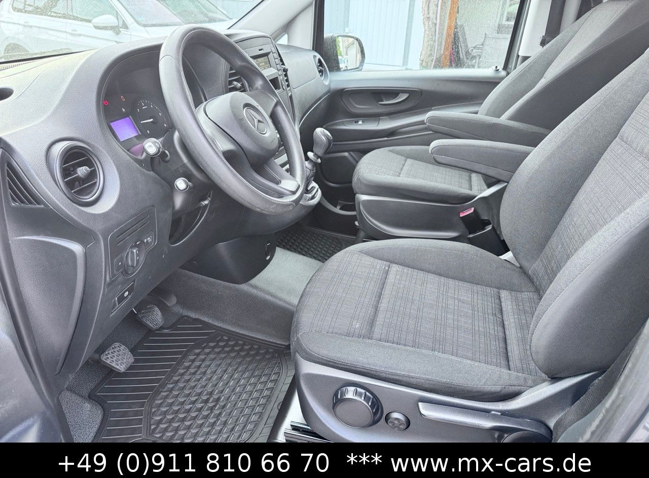 Personentransporter Mercedes-Benz Vito 114 extralang Doka Mixto Klima AHK 5 Sitze: das Bild 12