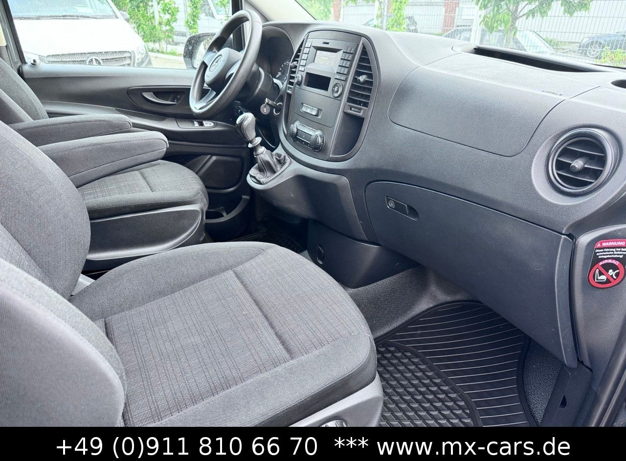 Personentransporter Mercedes-Benz Vito 114 extralang Doka Mixto Klima AHK 5 Sitze: das Bild 16