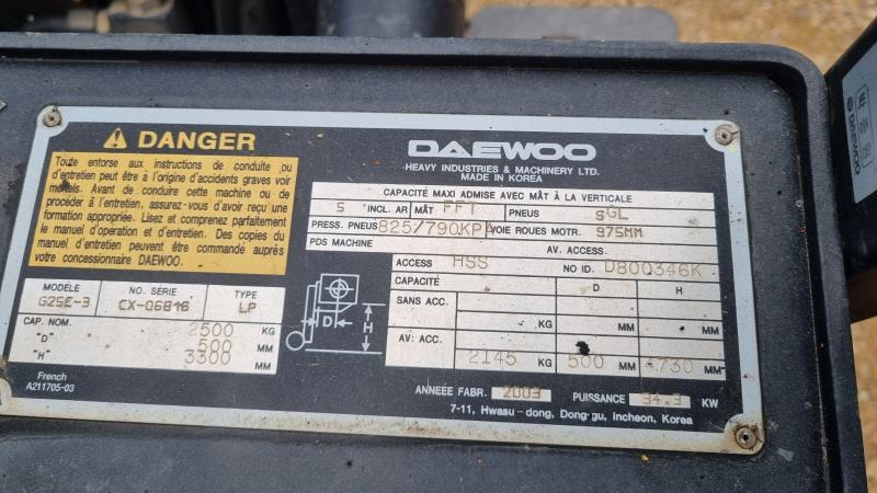 Dieselstapler Komatsu FD25T: das Bild 6