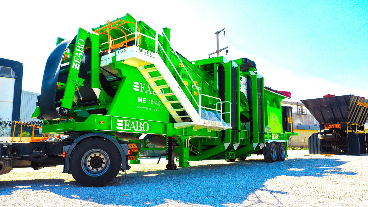 FABO ME 1645 SERIES MOBILE SAND SCREENING PLANT - Siebmaschine: das Bild 5 FABO ME 1645 SERIES MOBILE SAND SCREENING PLANT - Siebmaschine: das Bild 5