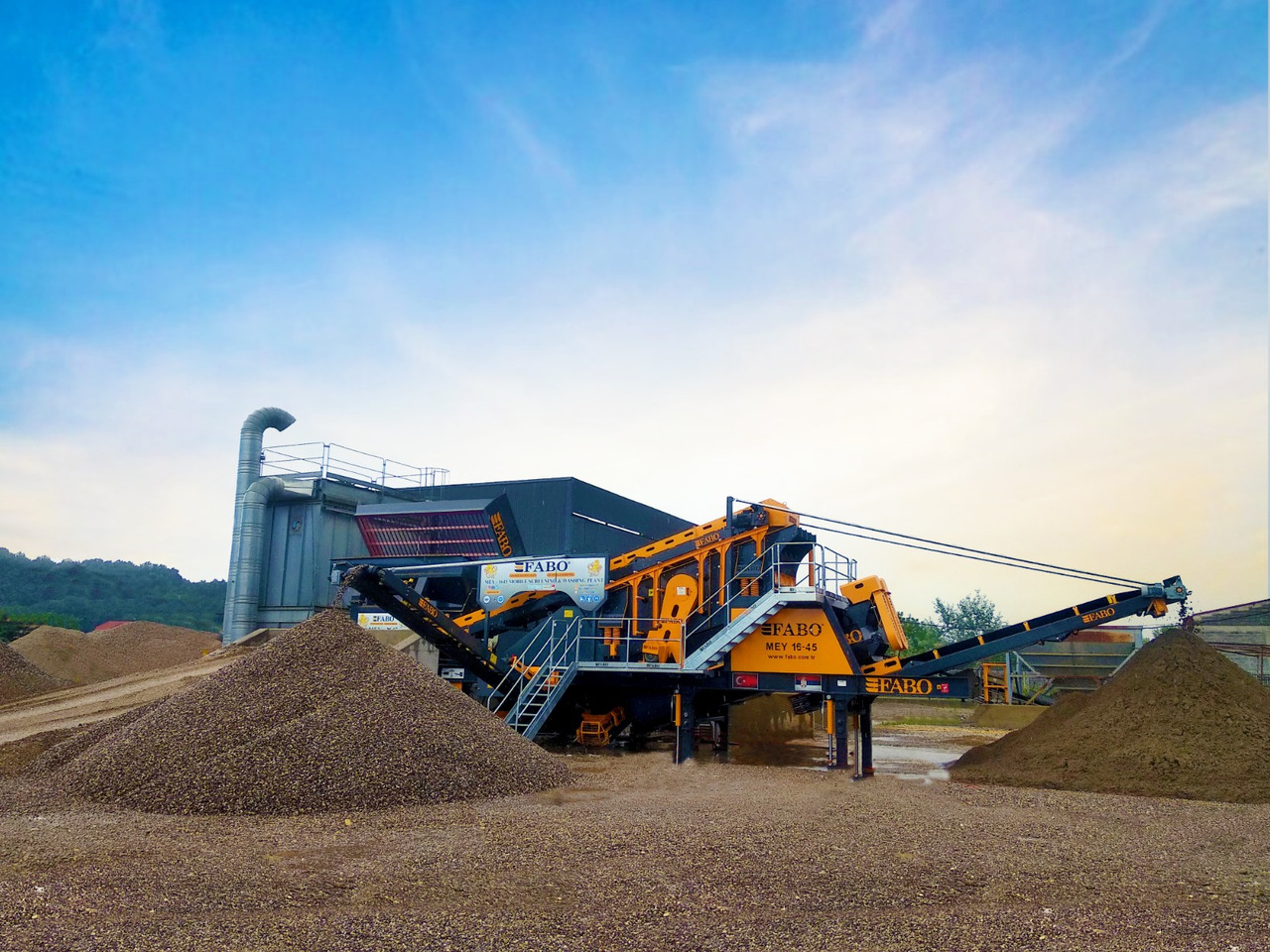 FABO MEY-1645 MOBILE SAND SCREENING & WASHING PLANT - Siebmaschine: das Bild 3 FABO MEY-1645 MOBILE SAND SCREENING & WASHING PLANT - Siebmaschine: das Bild 3