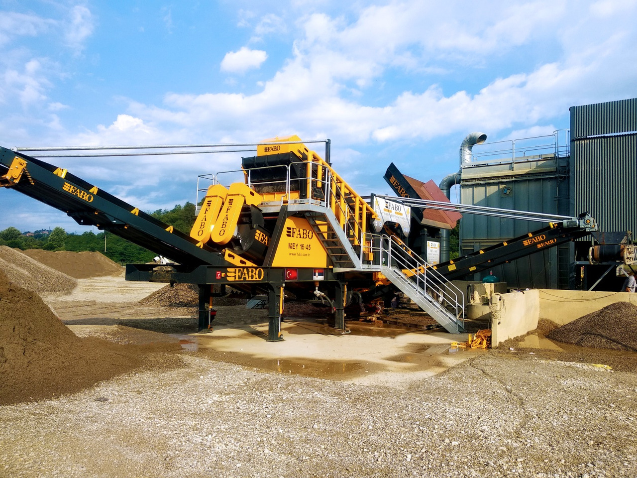 FABO MEY-1645 MOBILE SAND SCREENING & WASHING PLANT - Siebmaschine: das Bild 5 FABO MEY-1645 MOBILE SAND SCREENING & WASHING PLANT - Siebmaschine: das Bild 5
