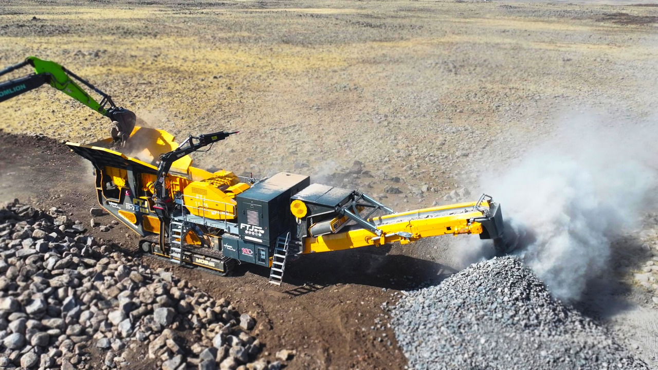 FABO Mobile crusher - Mobile Brechanlage: das Bild 2 FABO Mobile crusher - Mobile Brechanlage: das Bild 2