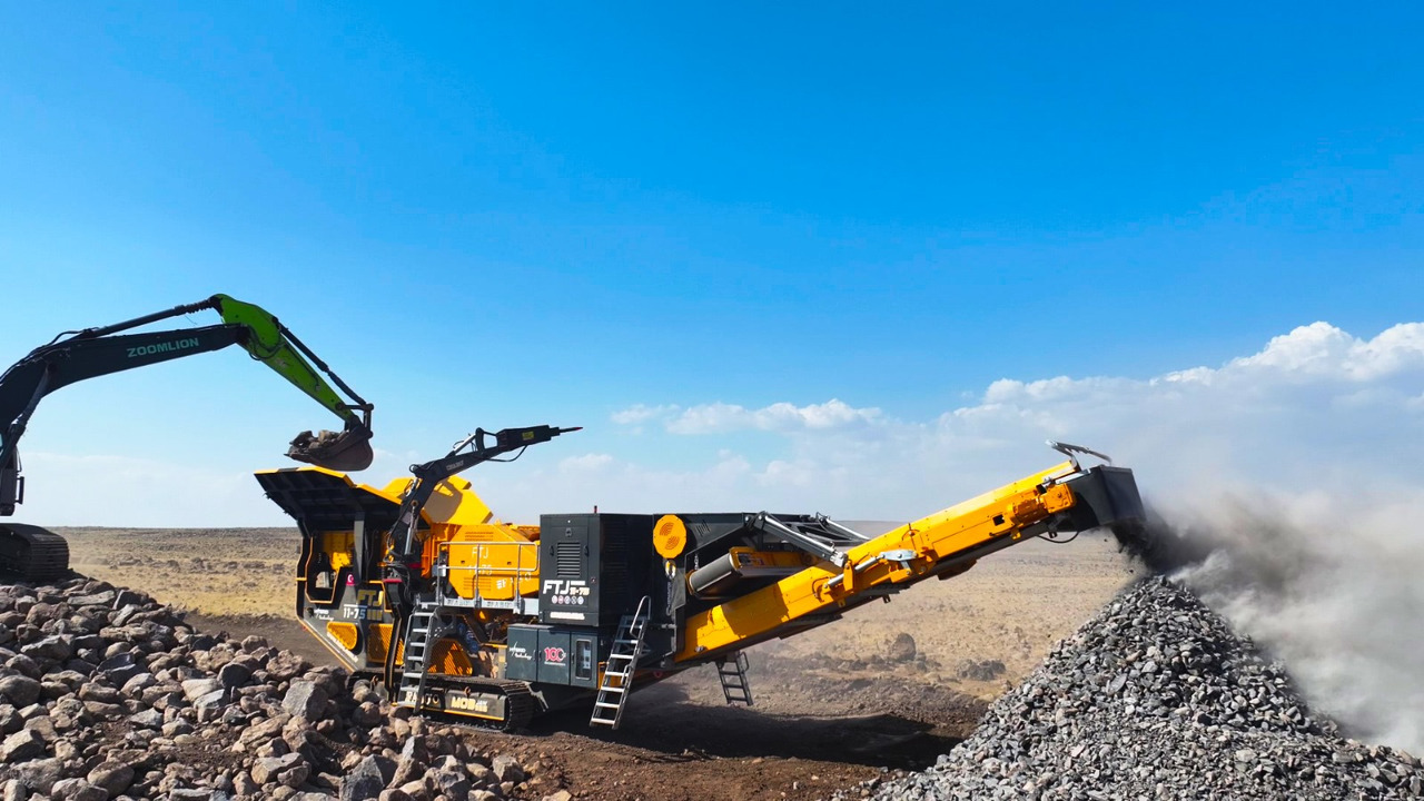 FABO Mobile crusher - Mobile Brechanlage: das Bild 4 FABO Mobile crusher - Mobile Brechanlage: das Bild 4