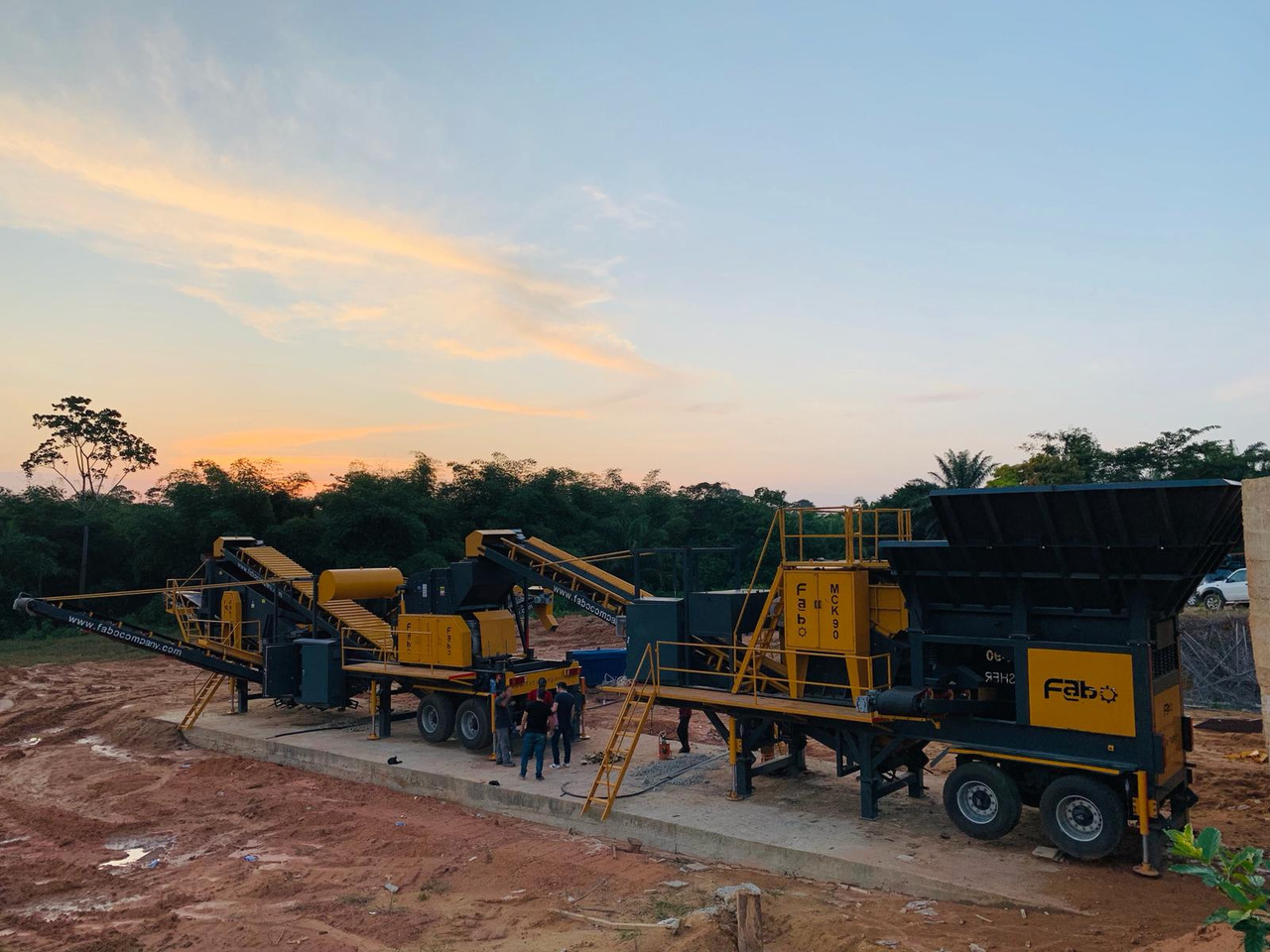 FABO Mobile crusher - Mobile Brechanlage: das Bild 4 FABO Mobile crusher - Mobile Brechanlage: das Bild 4