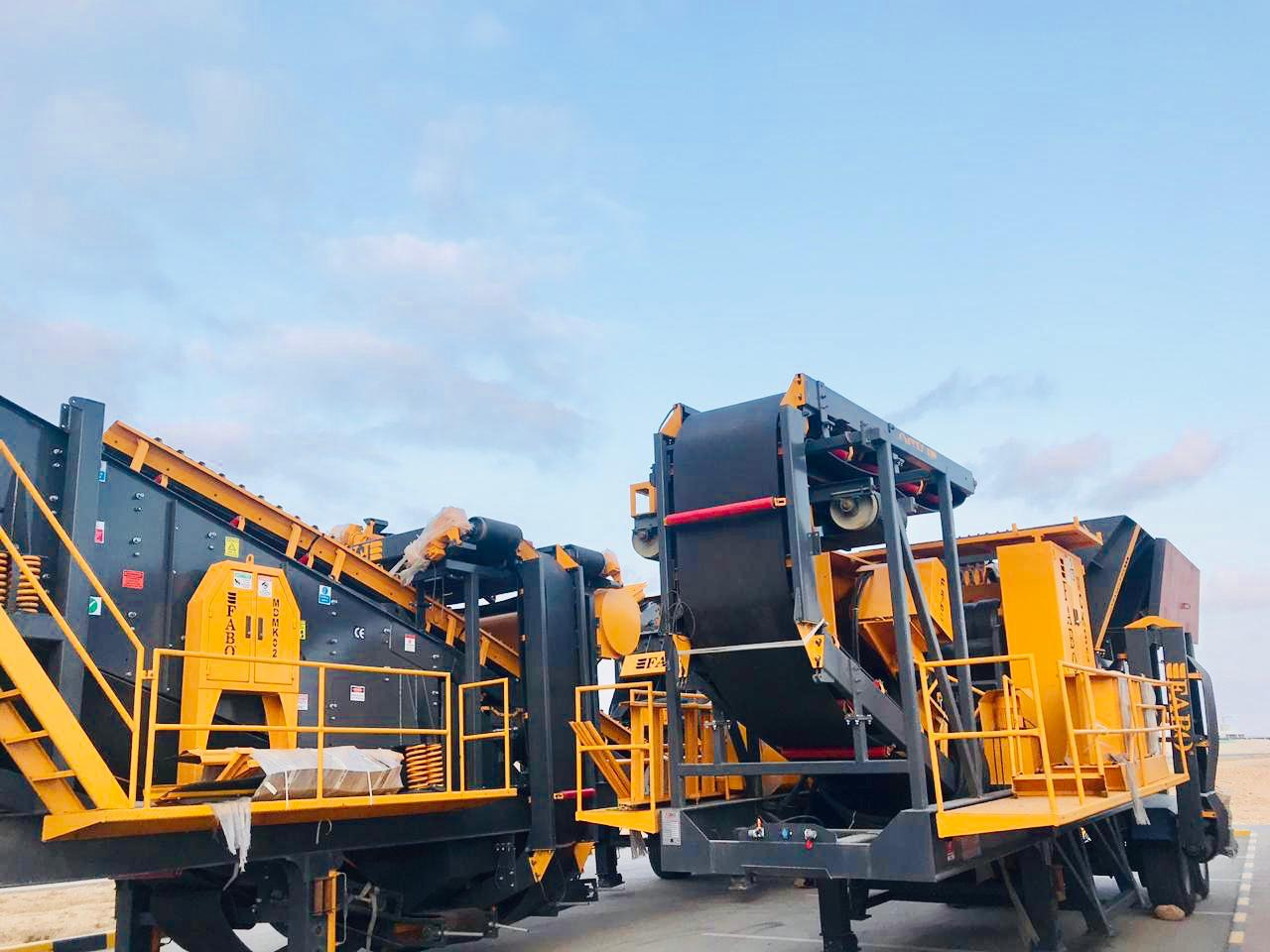 FABO Mobile crusher - Mobile Brechanlage: das Bild 2 FABO Mobile crusher - Mobile Brechanlage: das Bild 2