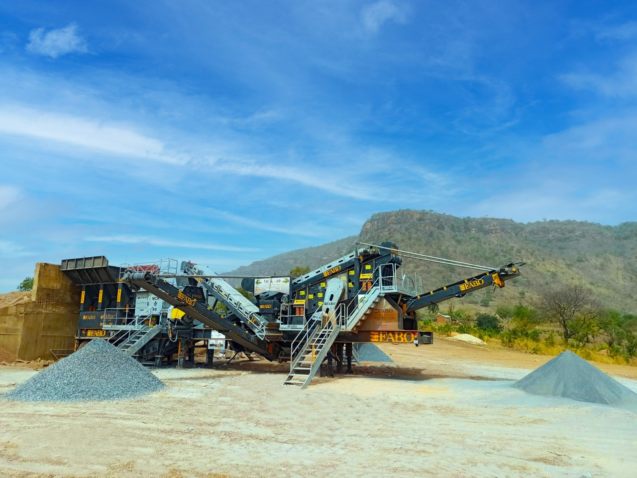 FABO Mobile crusher - Mobile Brechanlage: das Bild 2 FABO Mobile crusher - Mobile Brechanlage: das Bild 2