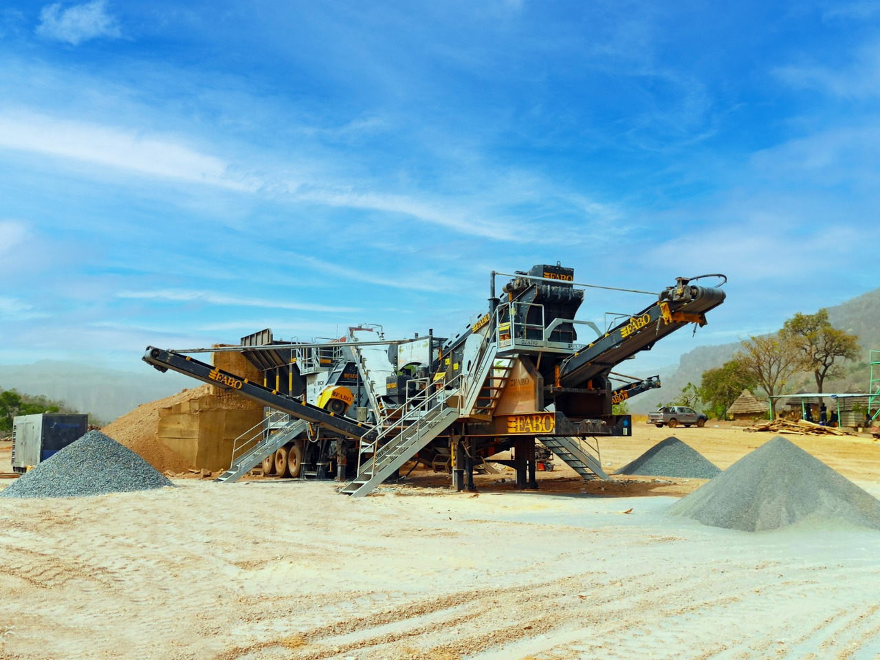 FABO Mobile crusher - Mobile Brechanlage: das Bild 1 FABO Mobile crusher - Mobile Brechanlage: das Bild 1
