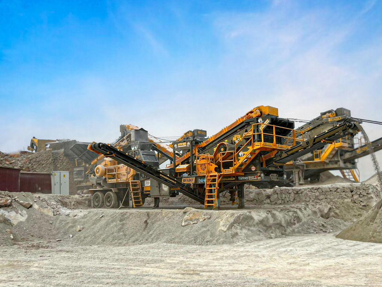 FABO Mobile crusher - Mobile Brechanlage: das Bild 1 FABO Mobile crusher - Mobile Brechanlage: das Bild 1