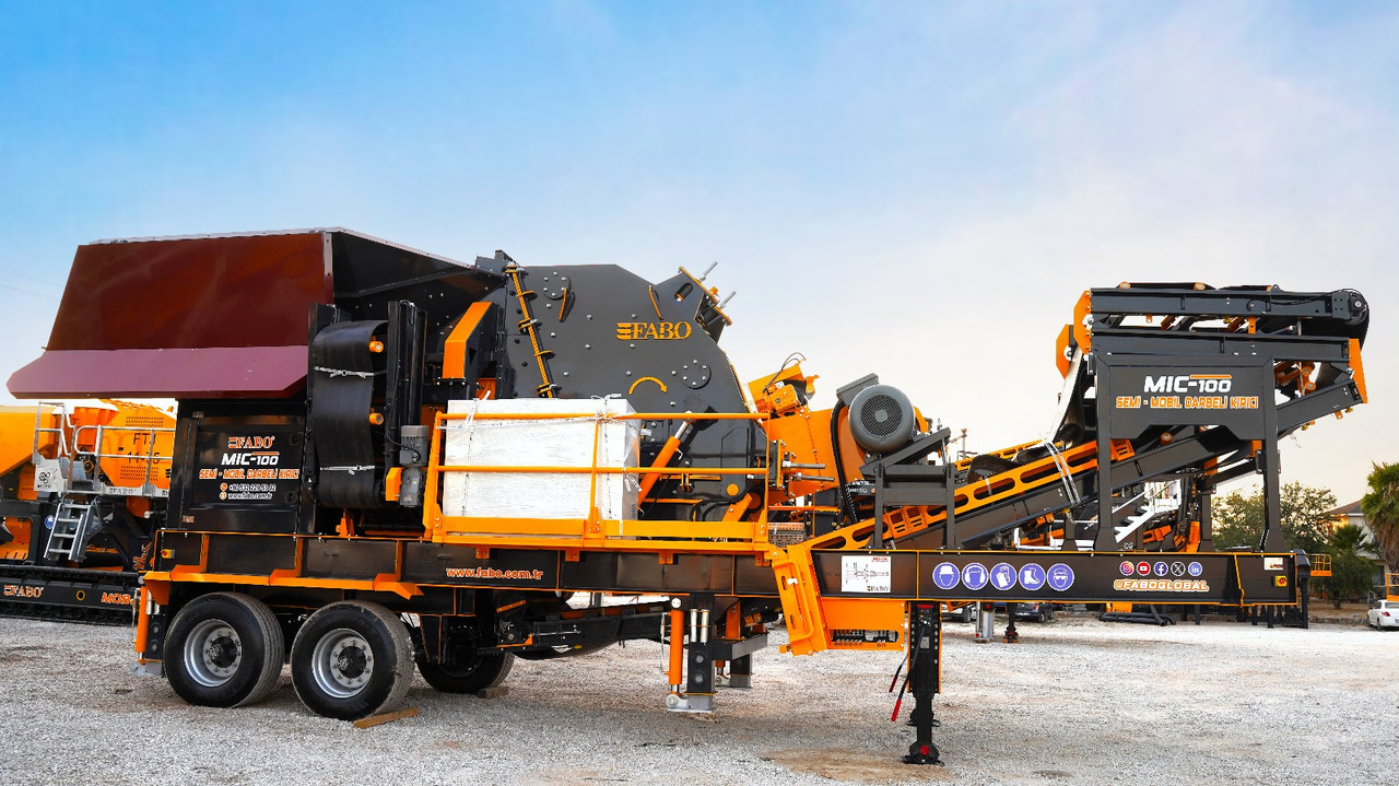 FABO Mobile crusher - Mobile Brechanlage: das Bild 1 FABO Mobile crusher - Mobile Brechanlage: das Bild 1