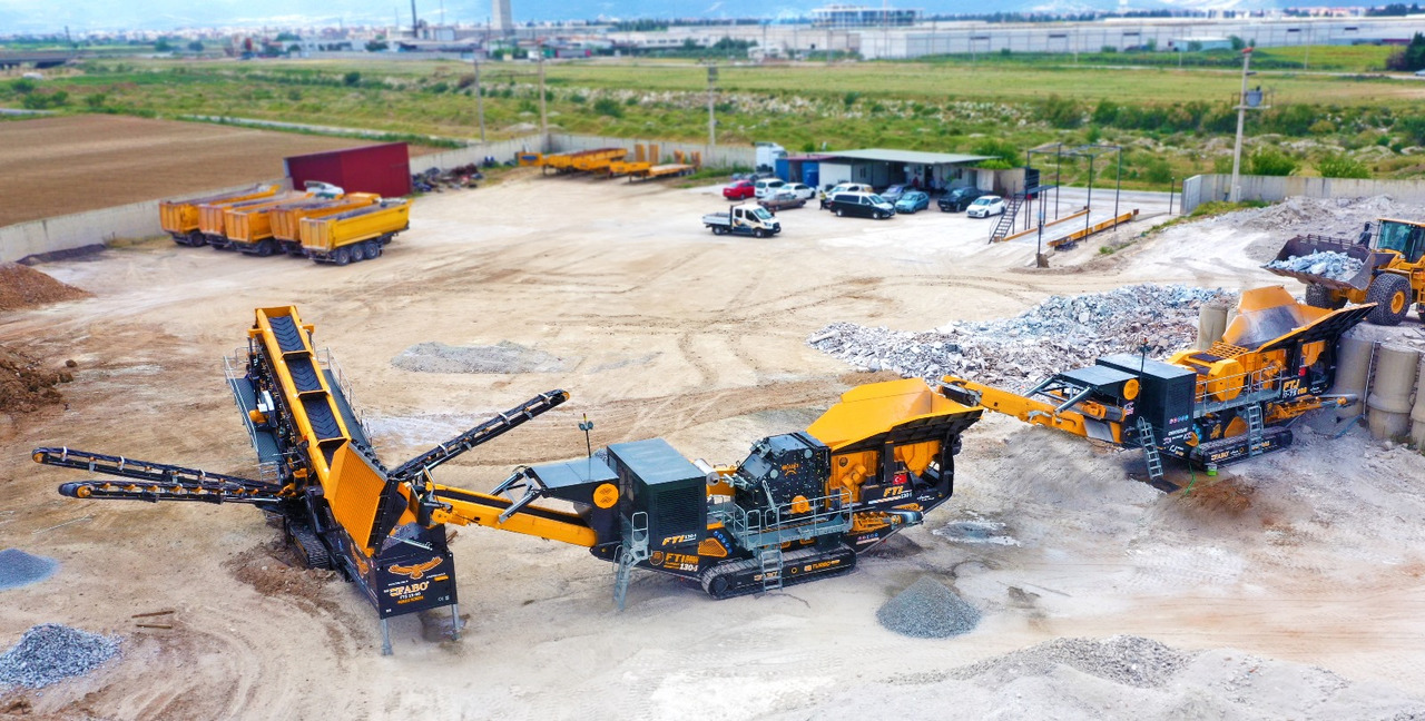 NEU: Mobile Brechanlage FABO Mobile crusher: das Bild 6