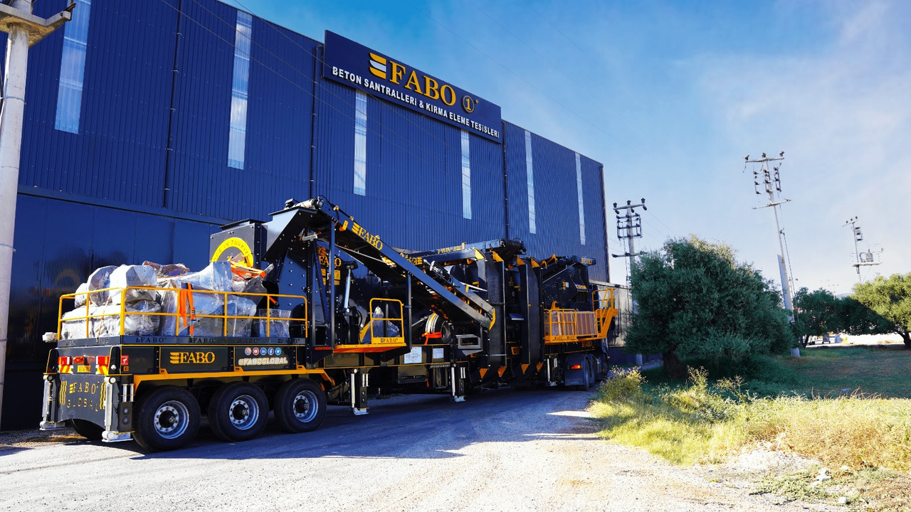 FABO Mobile crusher - Mobile Brechanlage: das Bild 1 FABO Mobile crusher - Mobile Brechanlage: das Bild 1