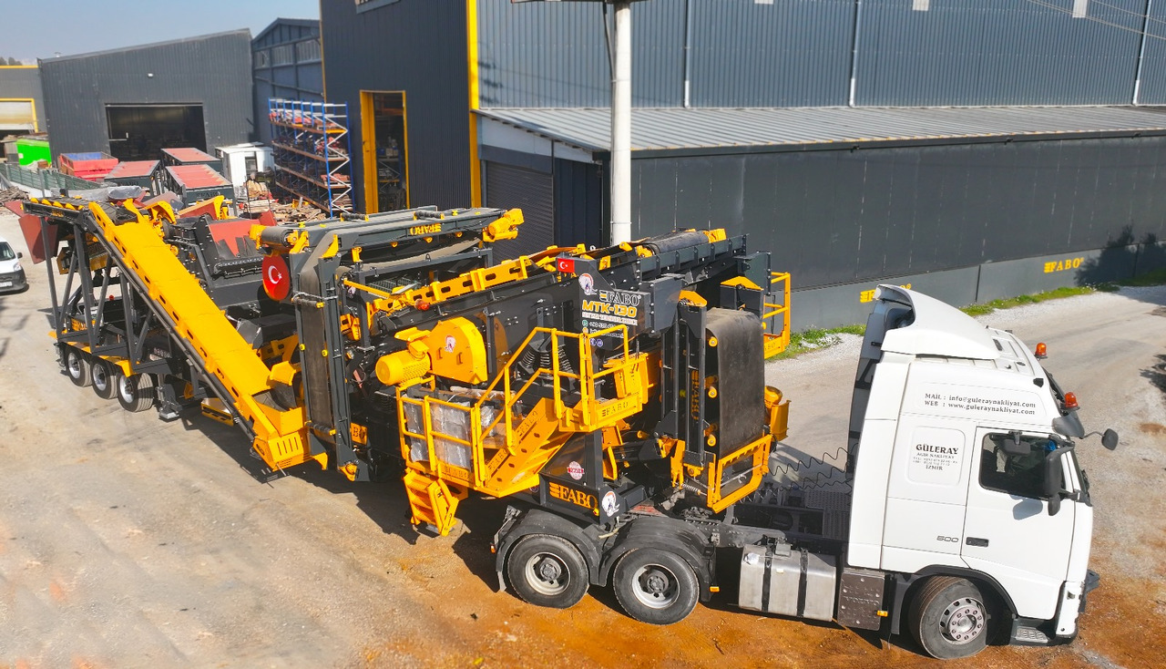 FABO Mobile crusher - Mobile Brechanlage: das Bild 1 FABO Mobile crusher - Mobile Brechanlage: das Bild 1