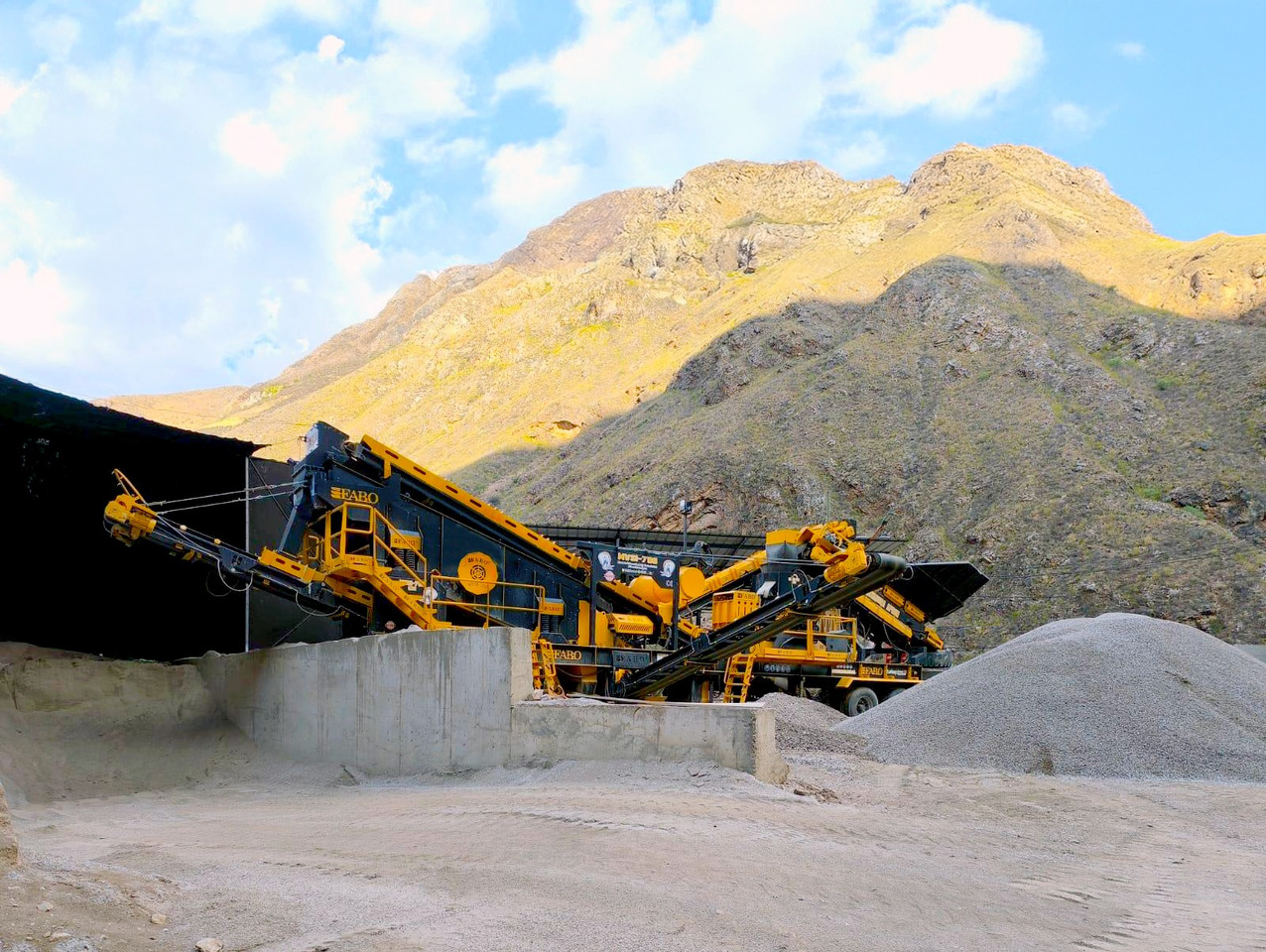 FABO Mobile crusher - Mobile Brechanlage: das Bild 1 FABO Mobile crusher - Mobile Brechanlage: das Bild 1