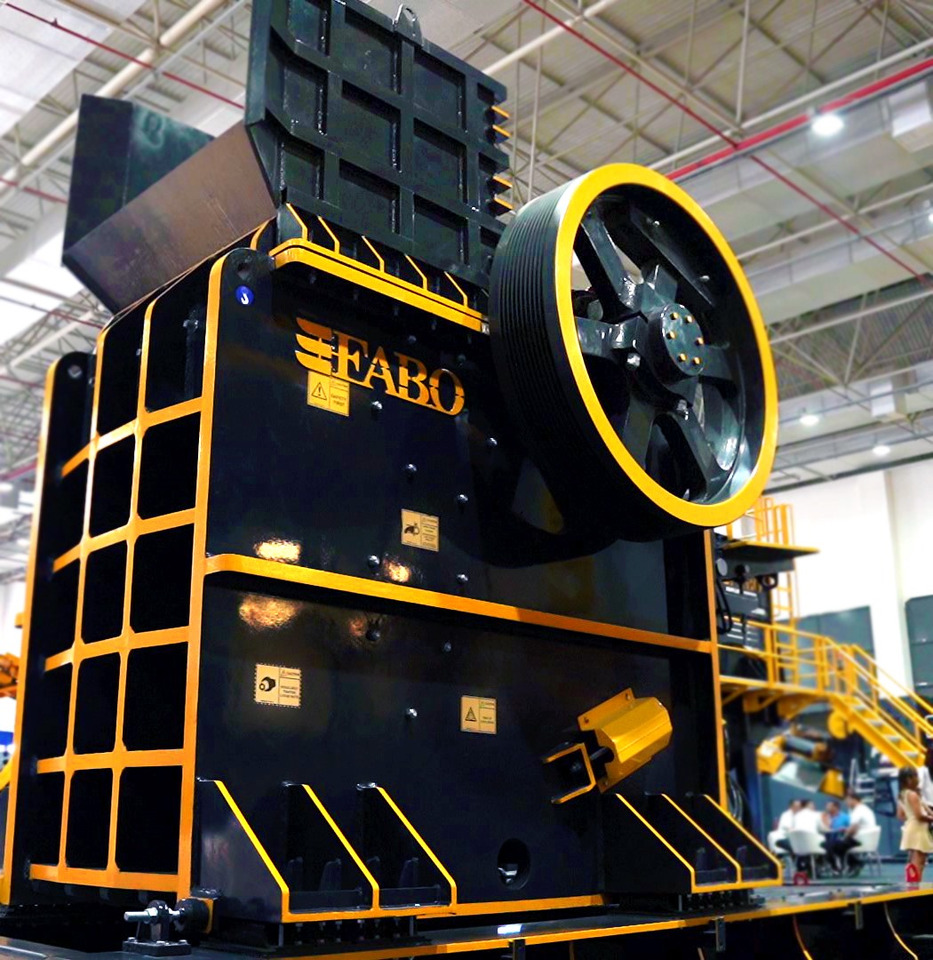 FABO jaw crusher - Backenbrecher: das Bild 5 FABO jaw crusher - Backenbrecher: das Bild 5