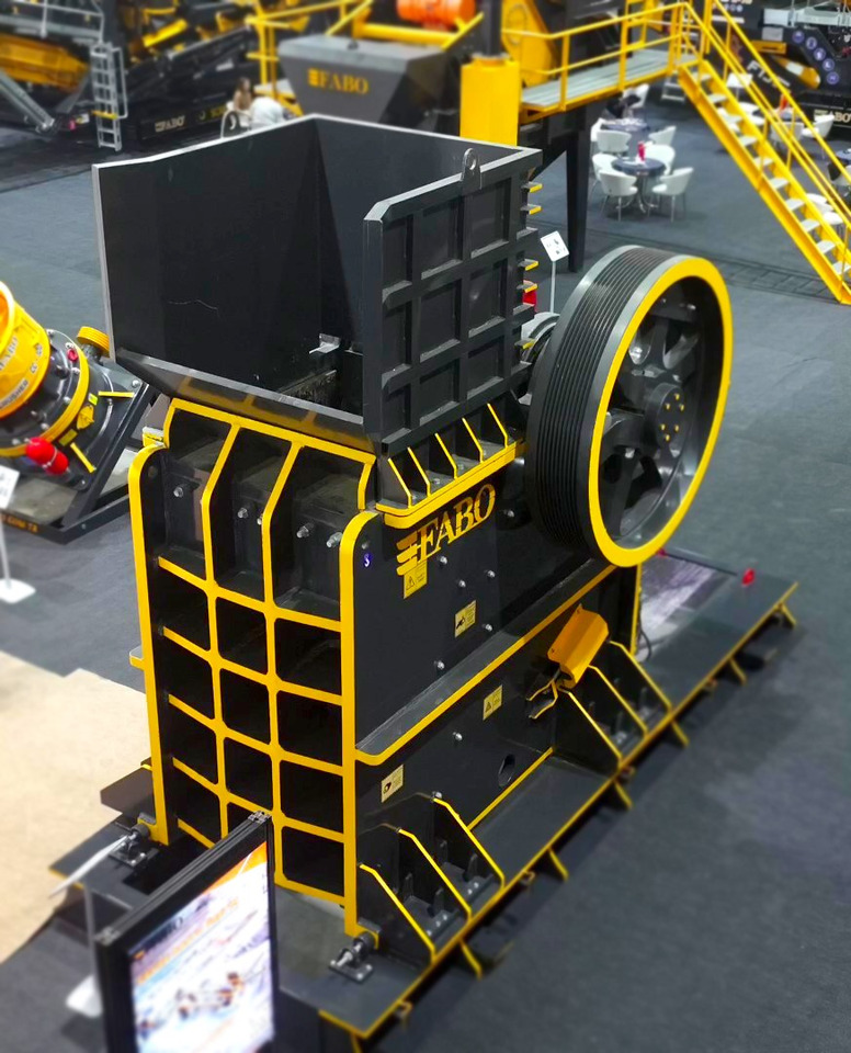 FABO jaw crusher - Backenbrecher: das Bild 2 FABO jaw crusher - Backenbrecher: das Bild 2